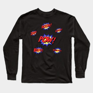 Comic book sounds Long Sleeve T-Shirt